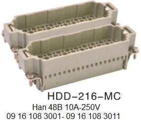 HDD-216-MC-10A-250V Han 48B H48B 10A-250V 09 16 108 3001 with 09 16 108 3011 216pin-male-crimp-OUKERUI-SMICO-Harting-Heavy-duty-connector.jpg
